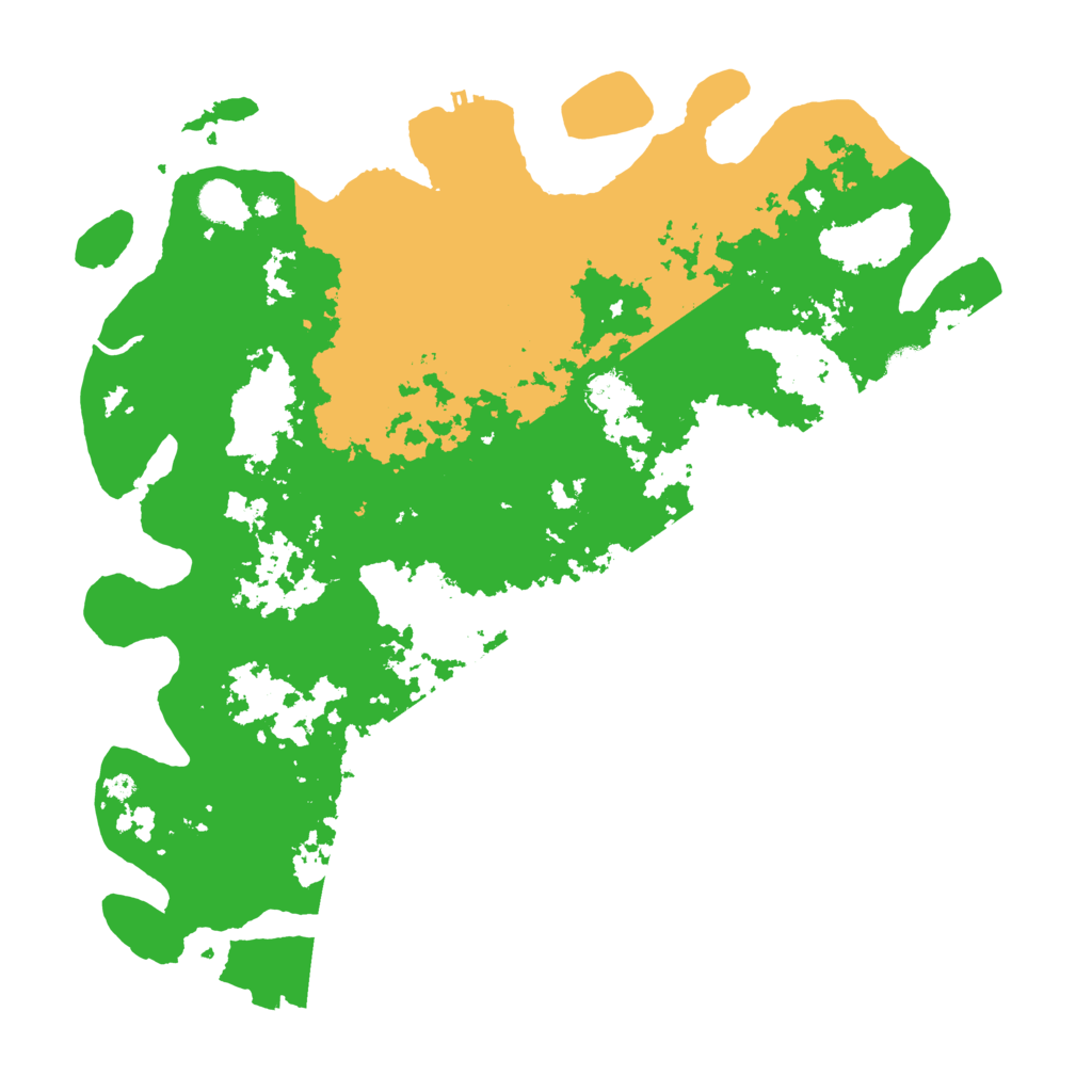 Biome Rust Map: Procedural Map, Size: 4500, Seed: 235