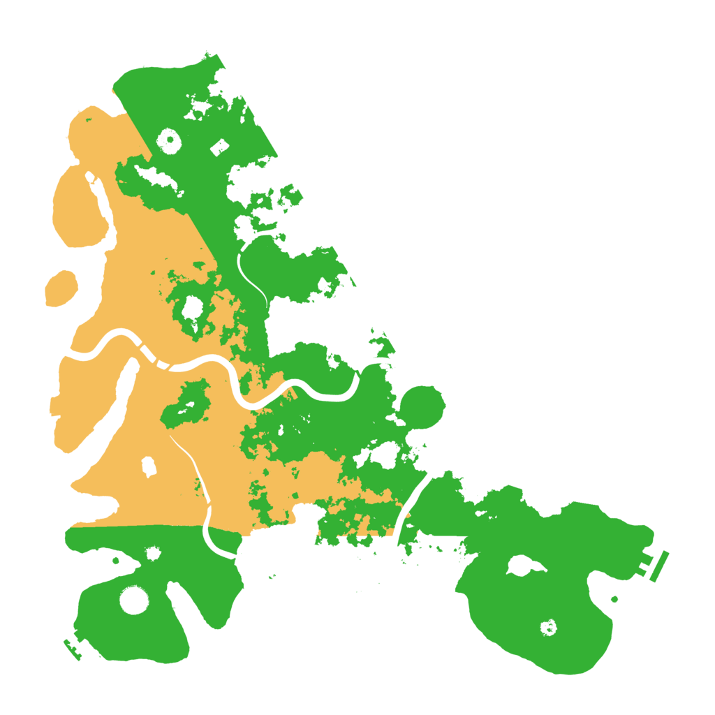 Biome Rust Map: Procedural Map, Size: 4400, Seed: 1880811450