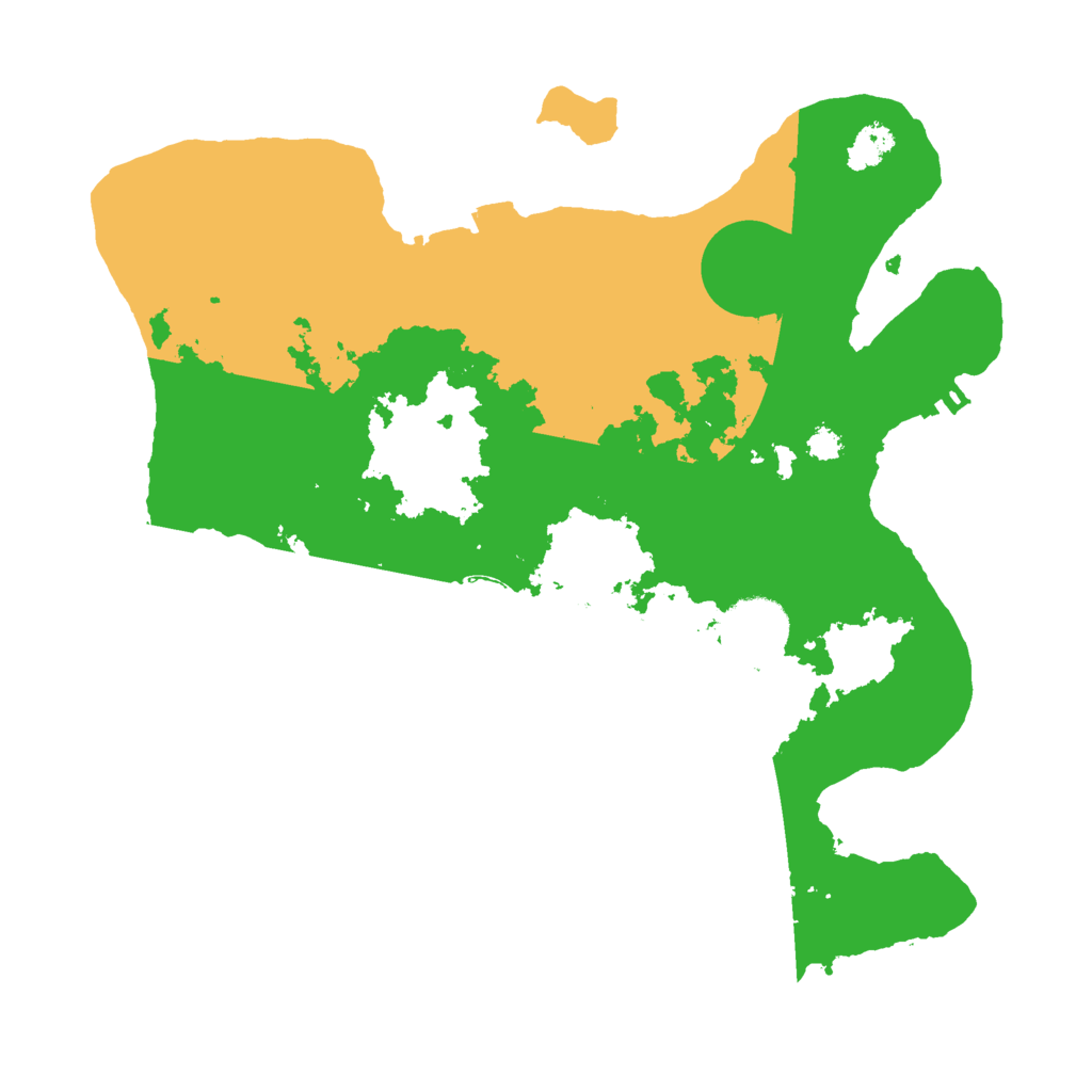 Biome Rust Map: Procedural Map, Size: 3000, Seed: 482980600