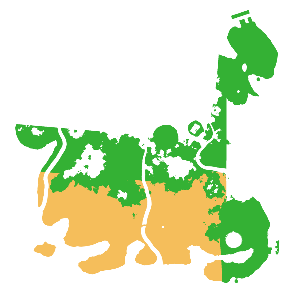 Biome Rust Map: Procedural Map, Size: 3300, Seed: 248746954