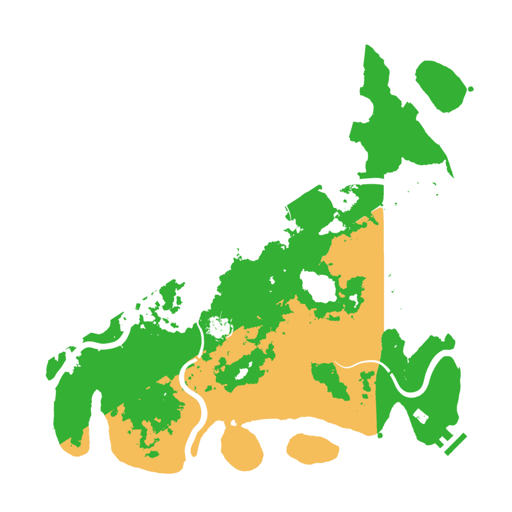 Biome Rust Map: Procedural Map, Size: 3750, Seed: 1158218680