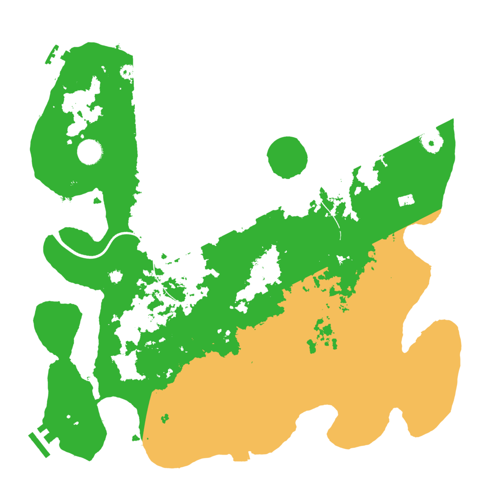 Biome Rust Map: Procedural Map, Size: 3500, Seed: 1428916147