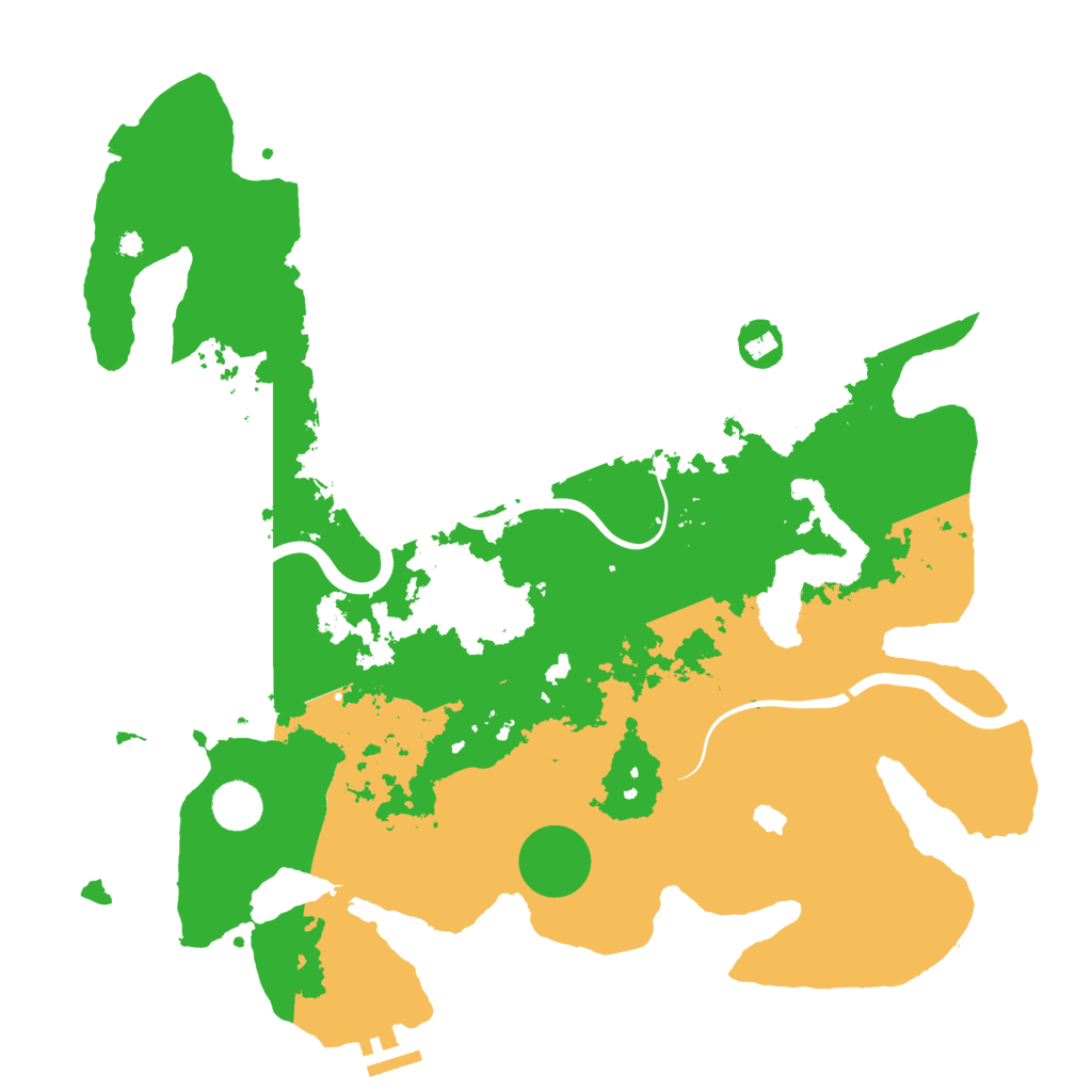 Biome Rust Map: Procedural Map, Size: 4000, Seed: 222643565