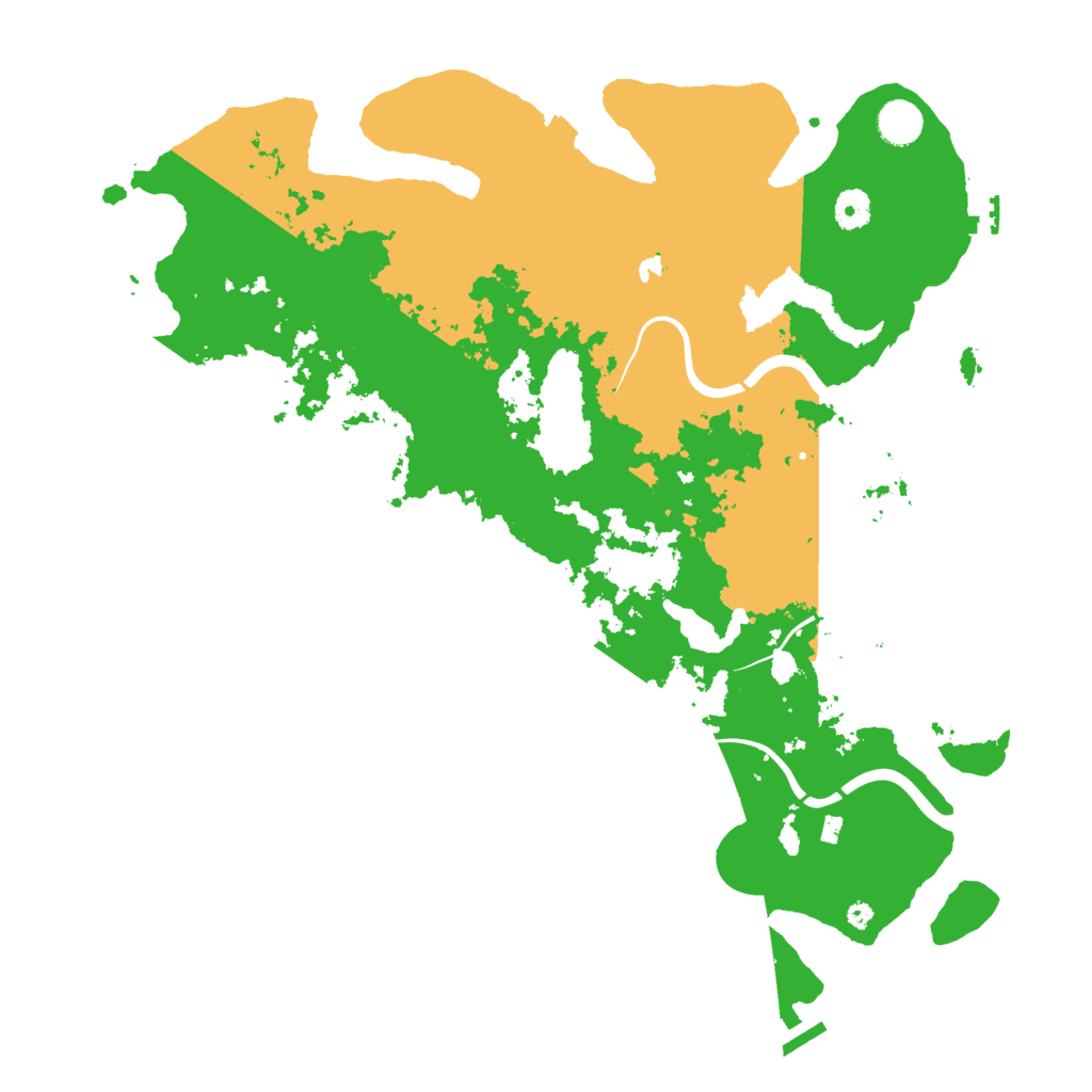 Biome Rust Map: Procedural Map, Size: 4250, Seed: 560255504