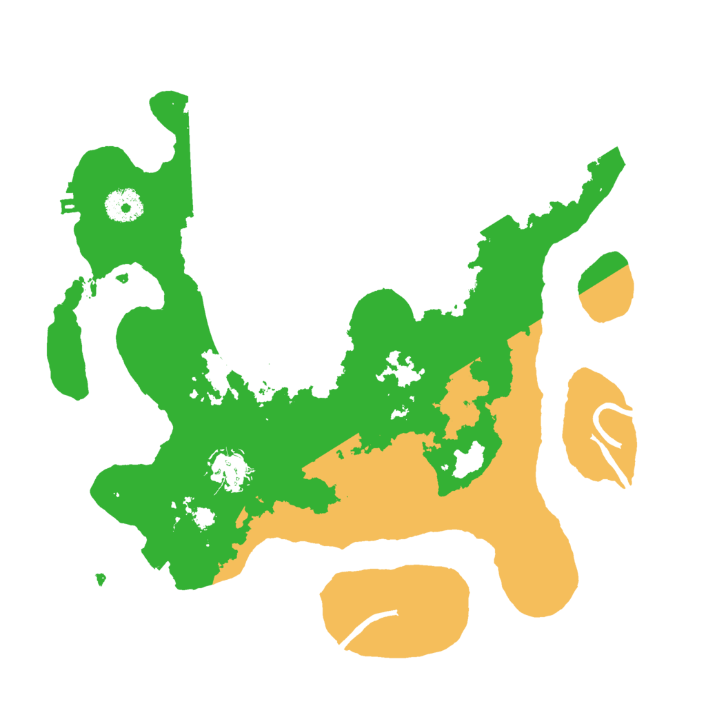 Biome Rust Map: Procedural Map, Size: 3000, Seed: 1323727993