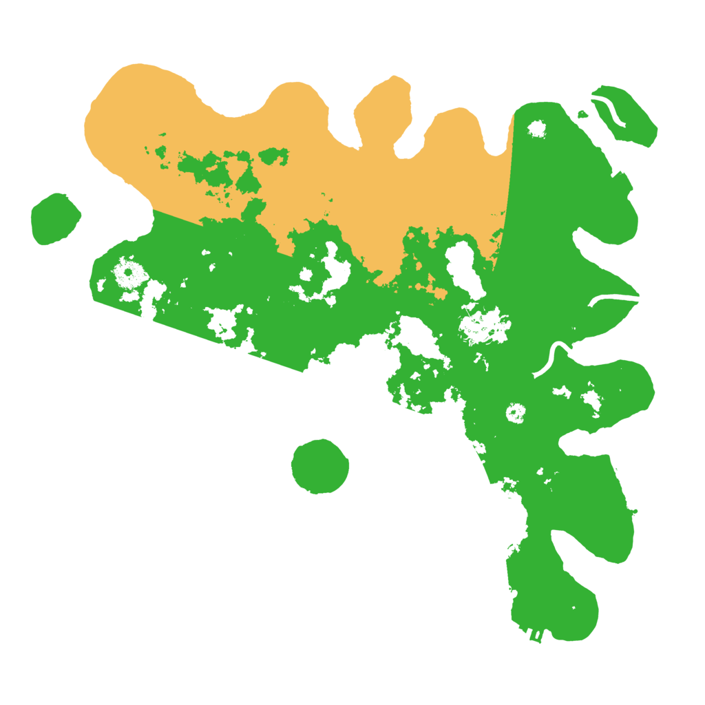 Biome Rust Map: Procedural Map, Size: 3650, Seed: 1515165