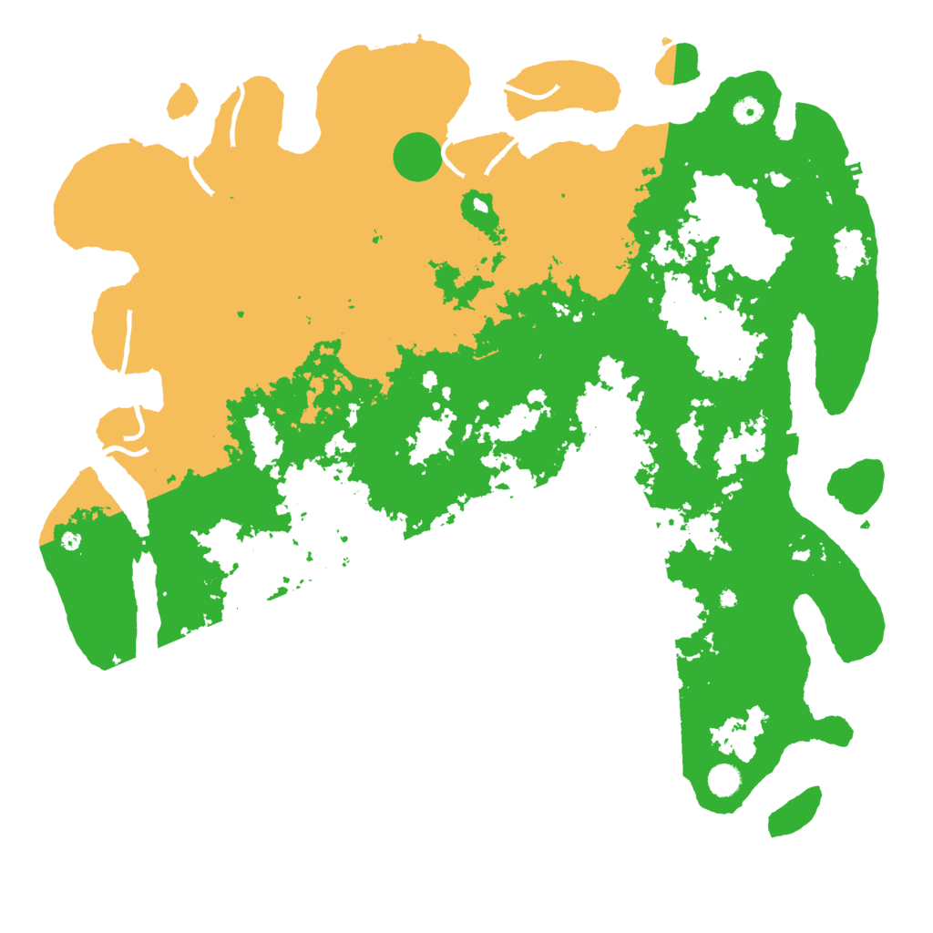 Biome Rust Map: Procedural Map, Size: 5000, Seed: 1188787662