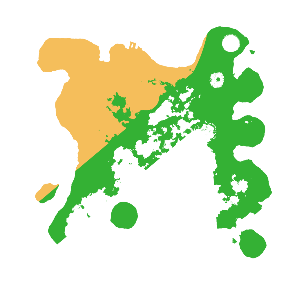 Biome Rust Map: Procedural Map, Size: 3000, Seed: 846680179