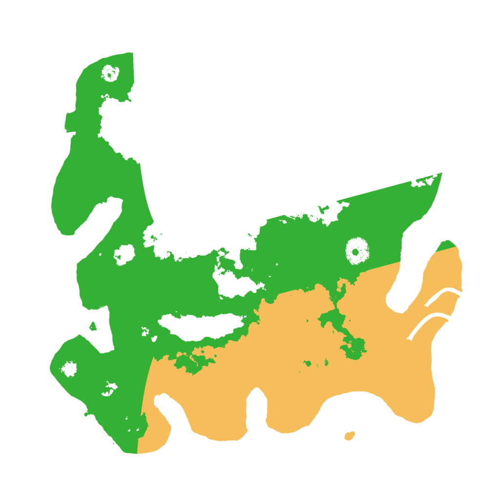 Biome Rust Map: Procedural Map, Size: 3000, Seed: 47561