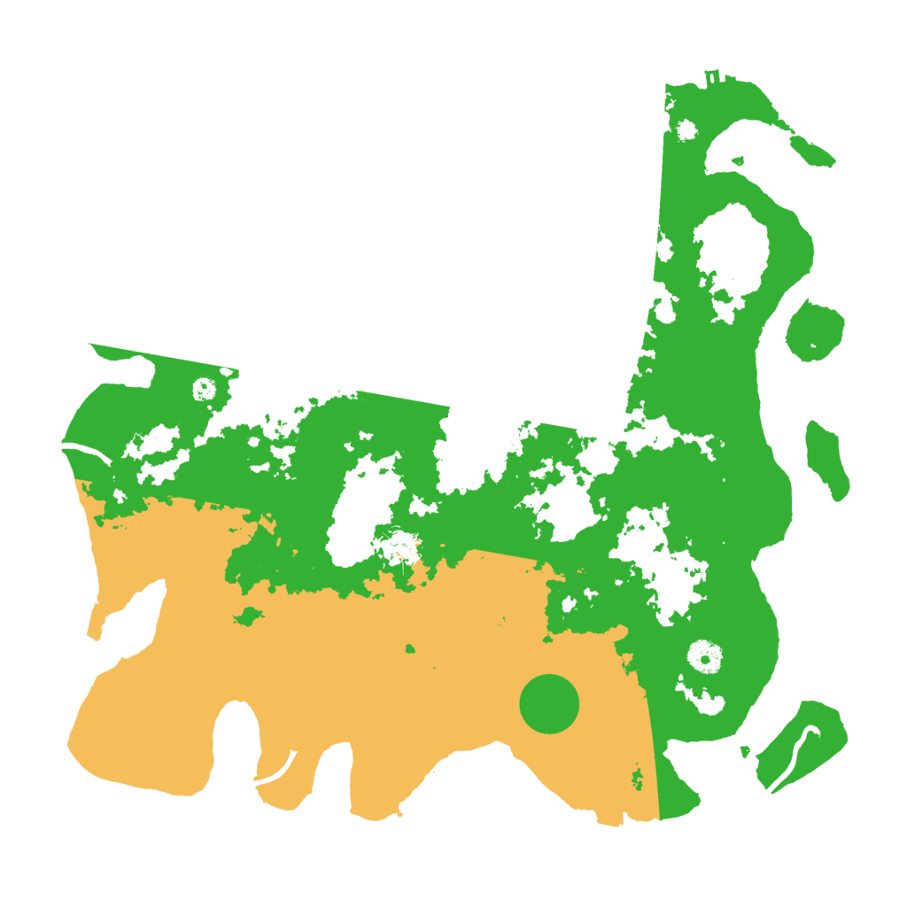 Biome Rust Map: Procedural Map, Size: 4000, Seed: 24692