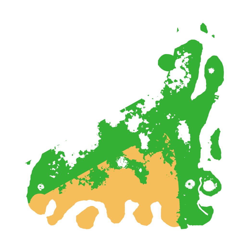 Biome Rust Map: Procedural Map, Size: 3950, Seed: 90465007