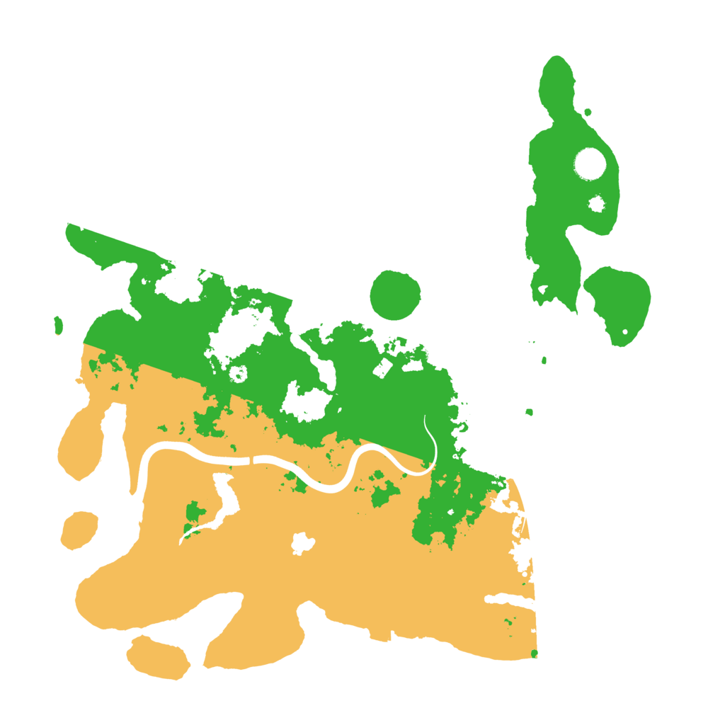 Biome Rust Map: Procedural Map, Size: 4000, Seed: 89456
