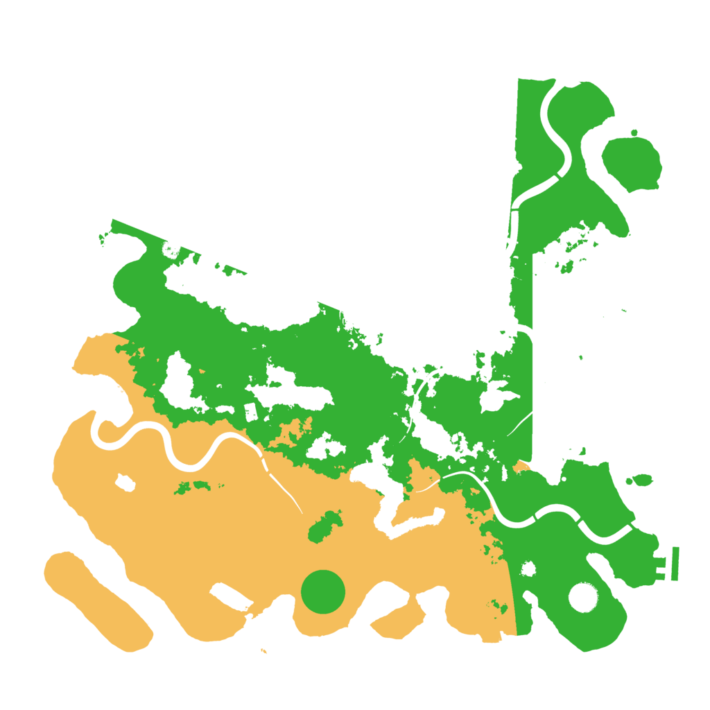 Biome Rust Map: Procedural Map, Size: 4250, Seed: 267568428