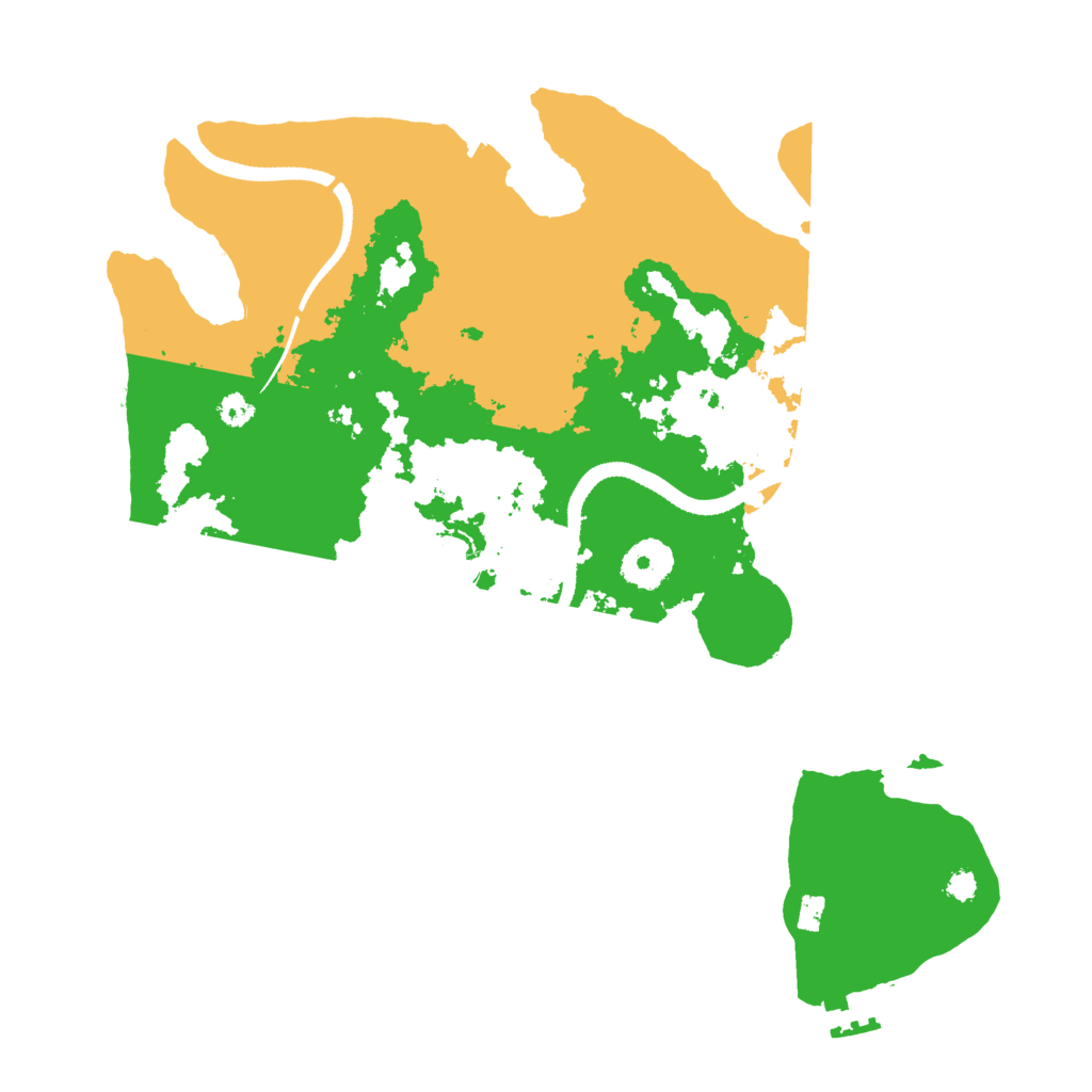 Biome Rust Map: Procedural Map, Size: 3300, Seed: 390626928