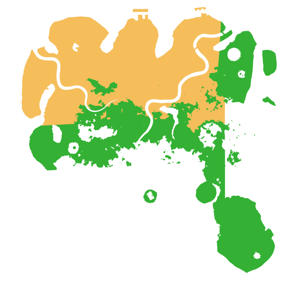 Biome Rust Map: Procedural Map, Size: 4000, Seed: 1658264631