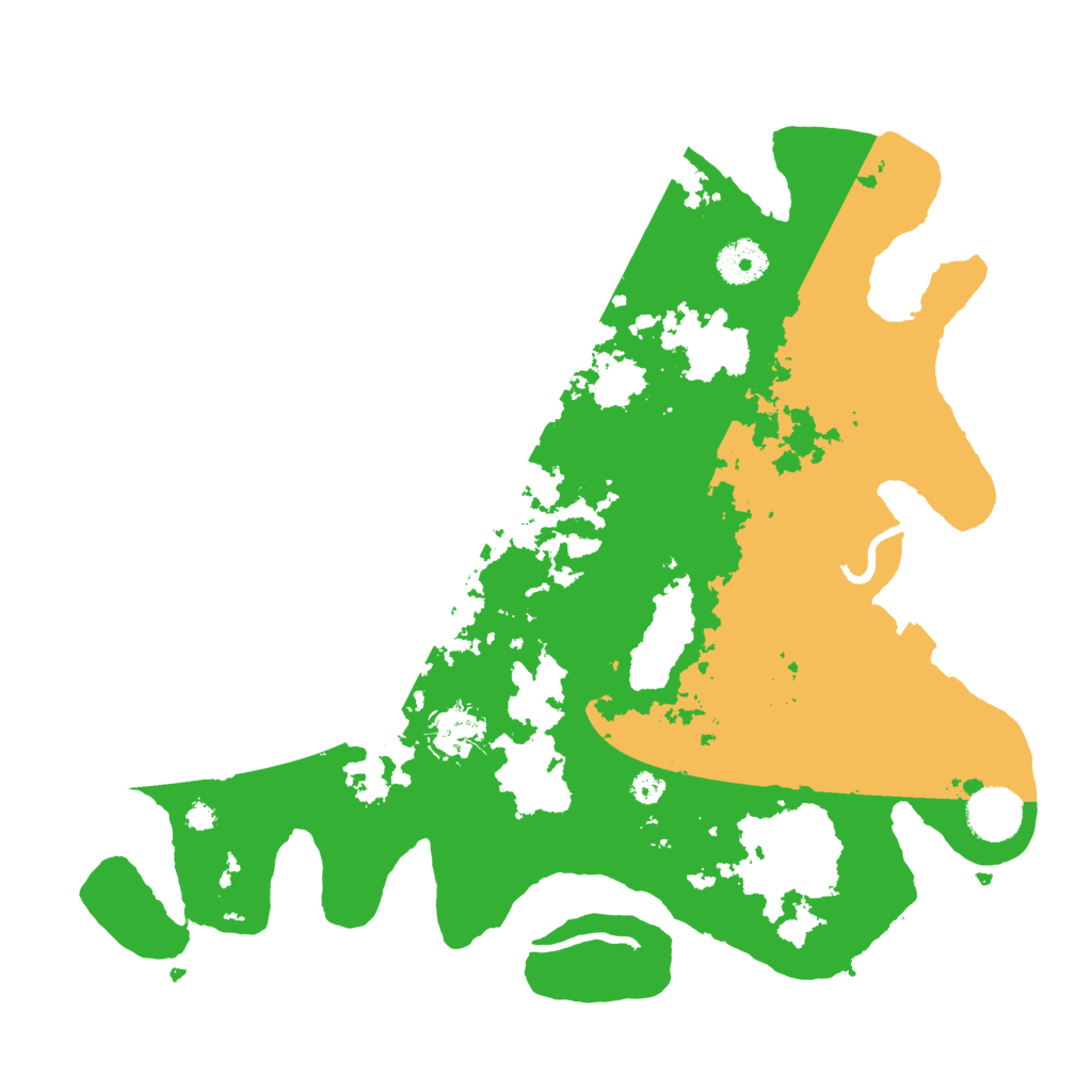 Biome Rust Map: Procedural Map, Size: 3500, Seed: 1848362467