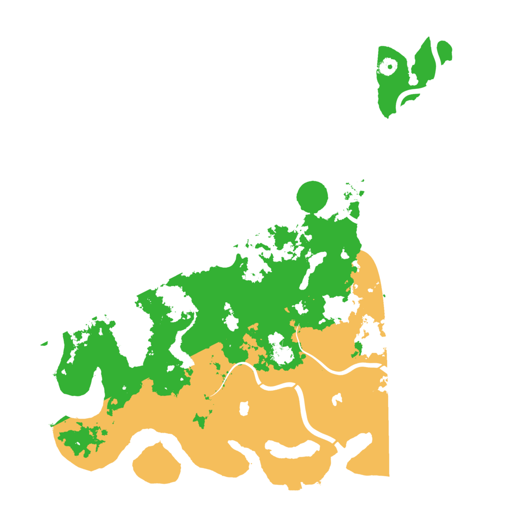 Biome Rust Map: Procedural Map, Size: 4500, Seed: 511413954