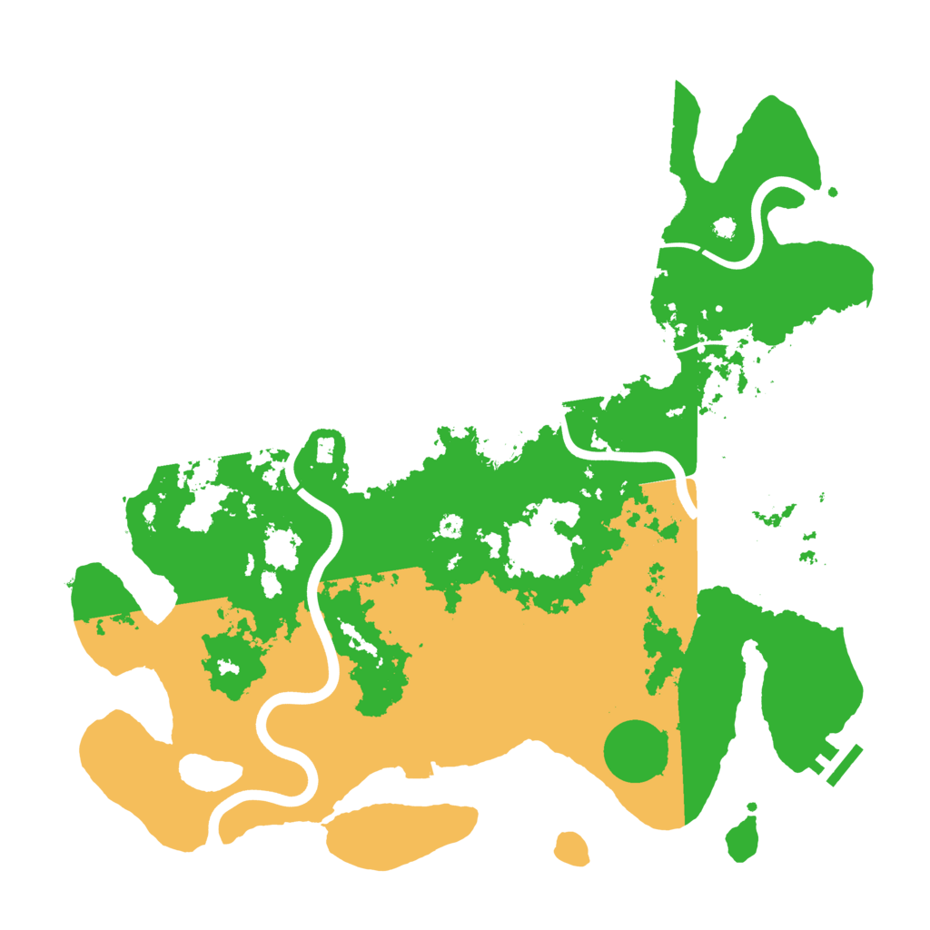 Biome Rust Map: Procedural Map, Size: 3900, Seed: 728369951