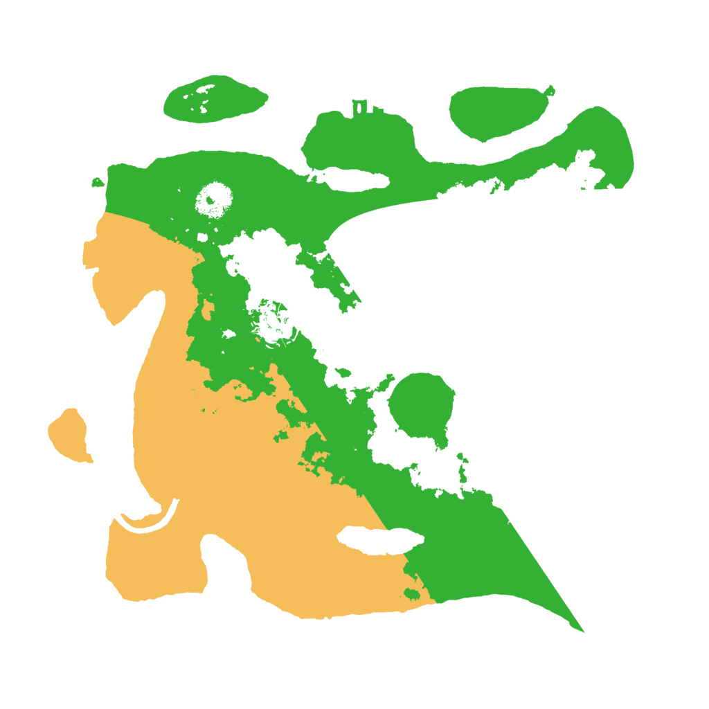 Biome Rust Map: Procedural Map, Size: 3000, Seed: 2035399613