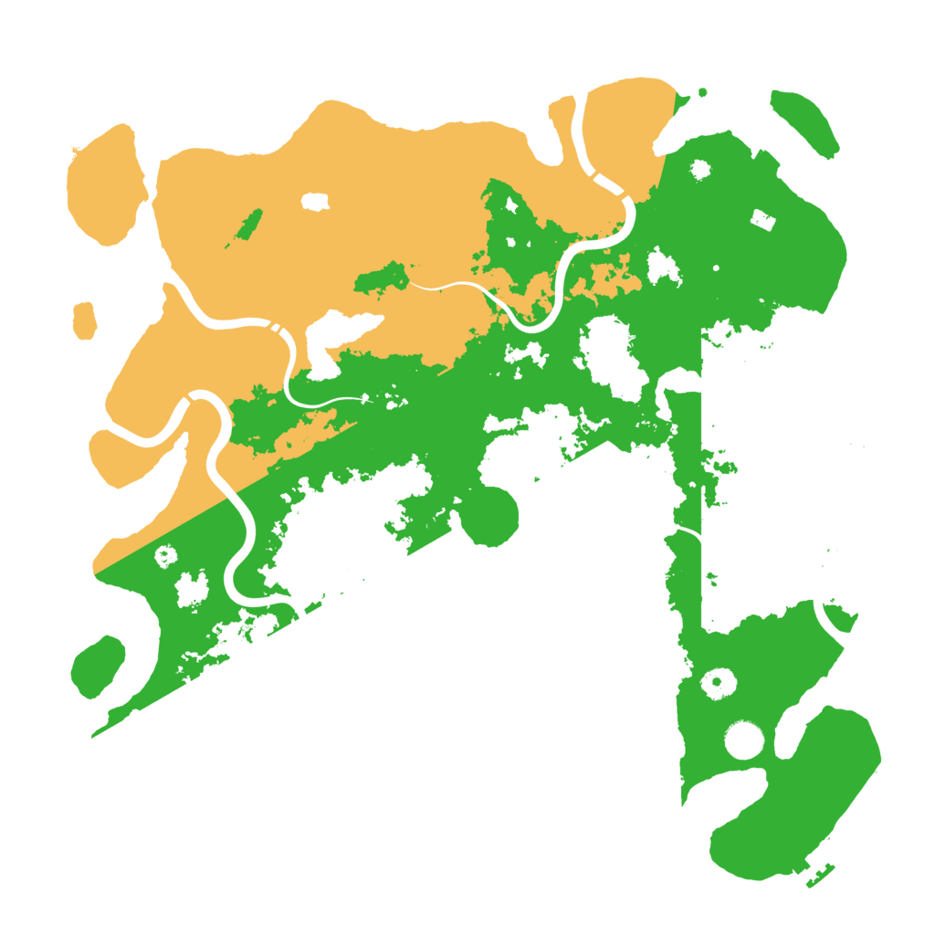 Biome Rust Map: Procedural Map, Size: 4250, Seed: 514855439