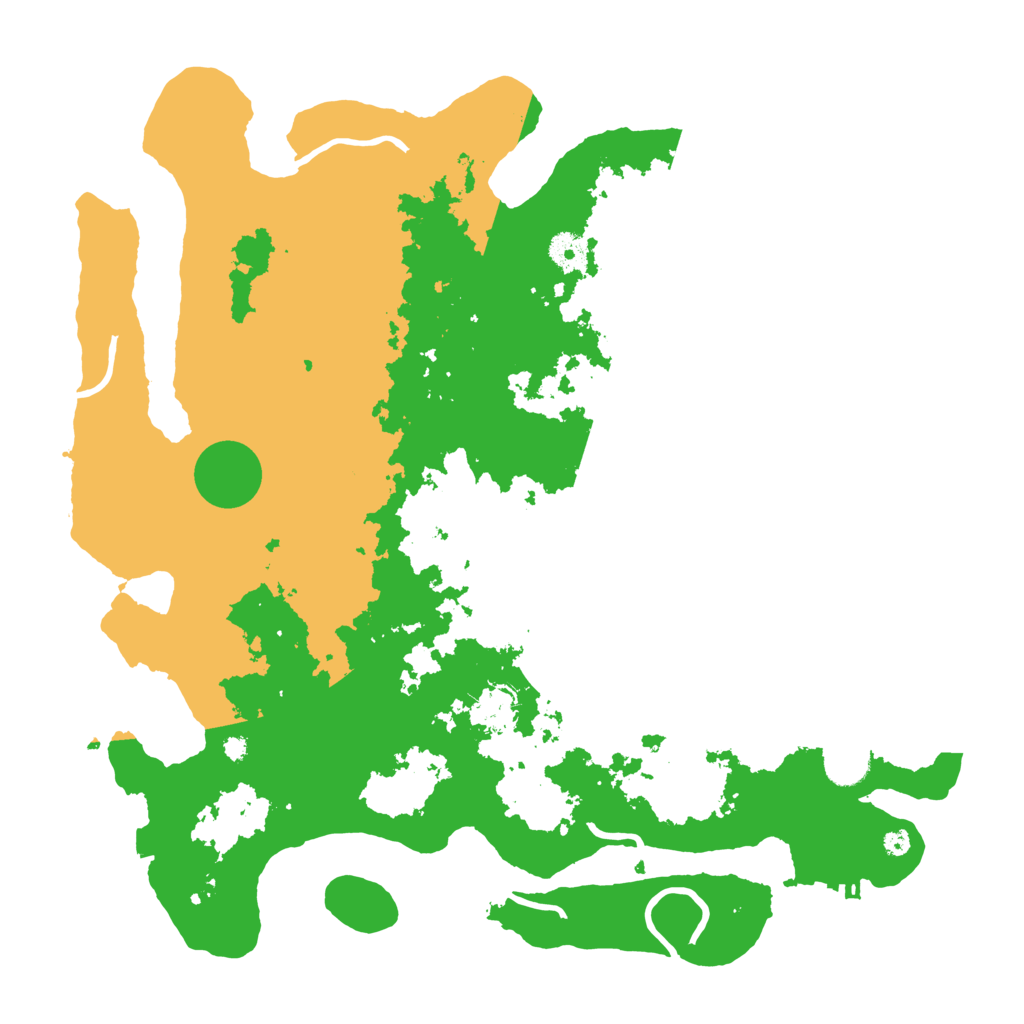 Biome Rust Map: Procedural Map, Size: 4000, Seed: 8032005