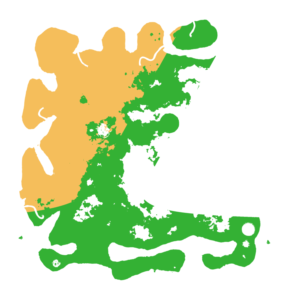 Biome Rust Map: Procedural Map, Size: 4000, Seed: 2099039566