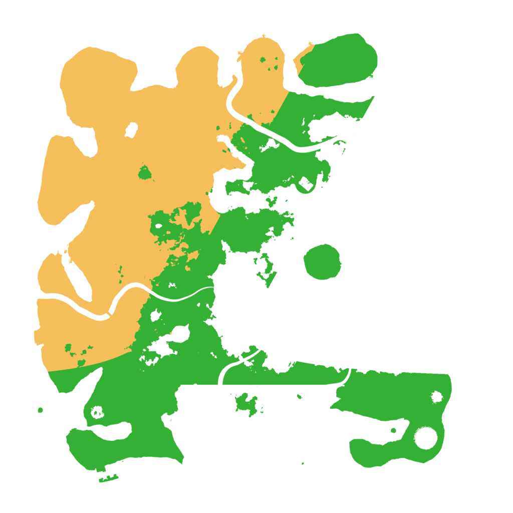 Biome Rust Map: Procedural Map, Size: 4000, Seed: 2099039566