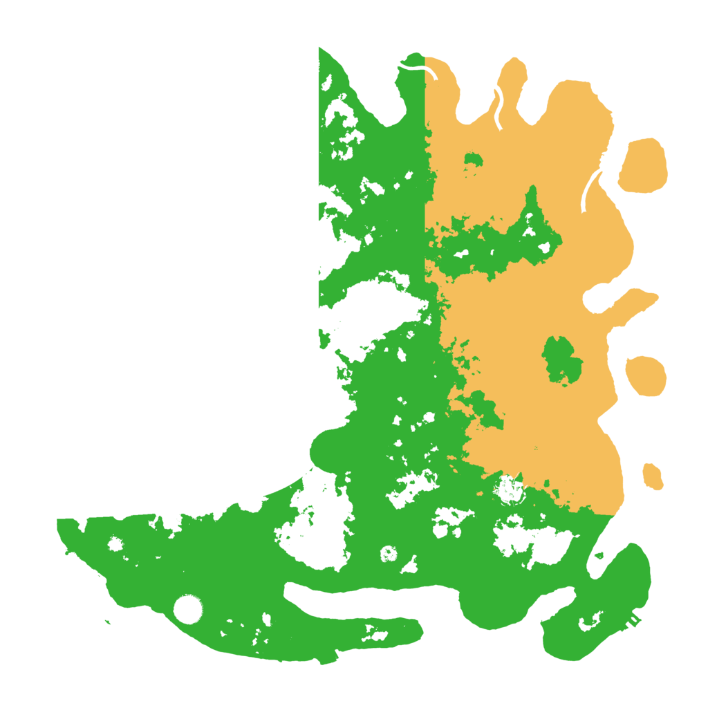 Biome Rust Map: Procedural Map, Size: 4300, Seed: 358