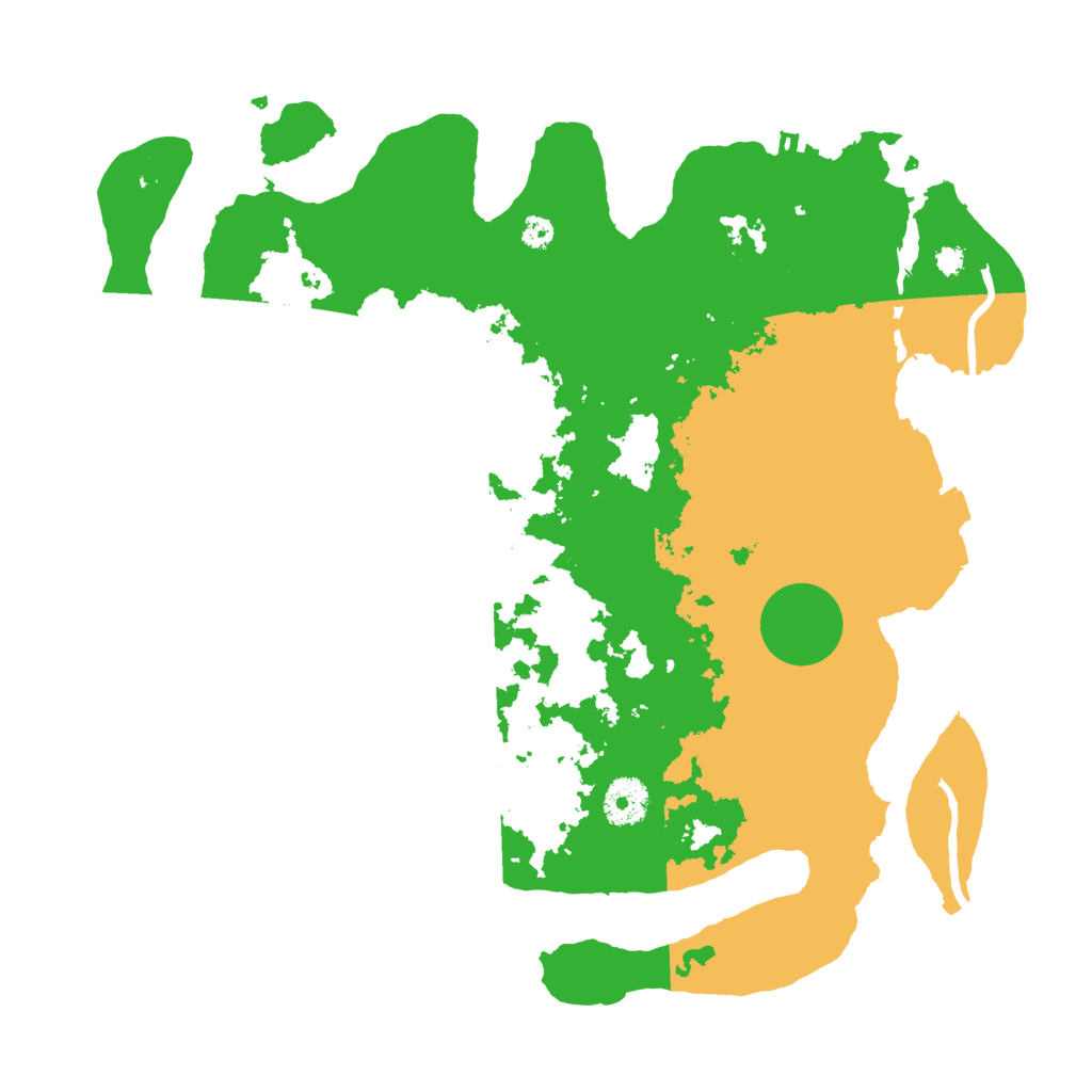 Biome Rust Map: Procedural Map, Size: 3500, Seed: 1445049606