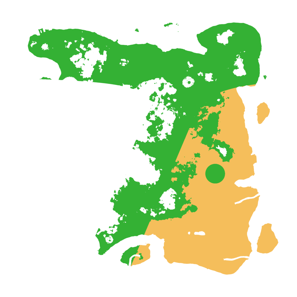 Biome Rust Map: Procedural Map, Size: 4000, Seed: 353505249