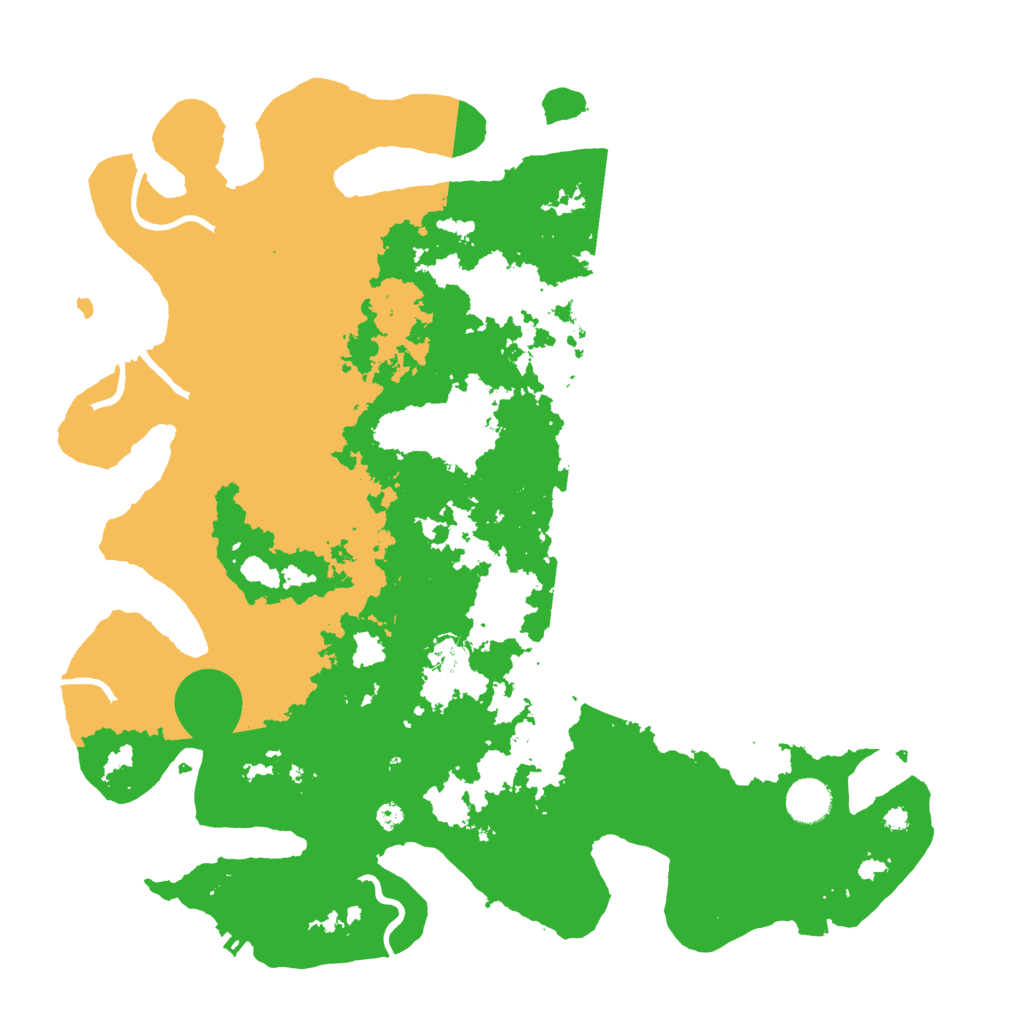 Biome Rust Map: Procedural Map, Size: 4000, Seed: 121810810