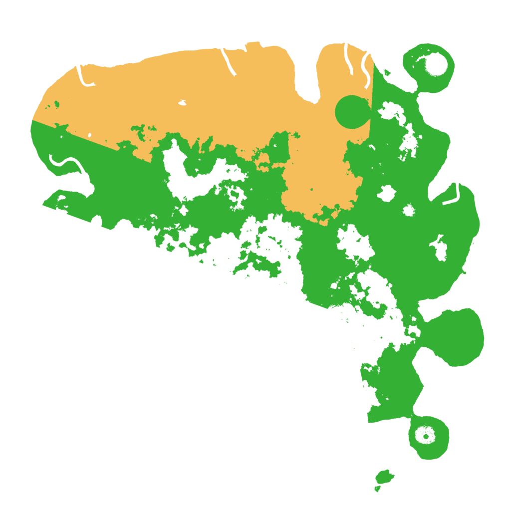 Biome Rust Map: Procedural Map, Size: 4000, Seed: 28570