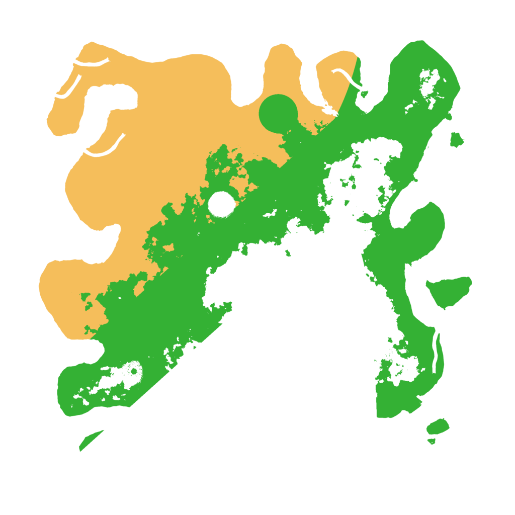 Biome Rust Map: Procedural Map, Size: 3500, Seed: 1786614409