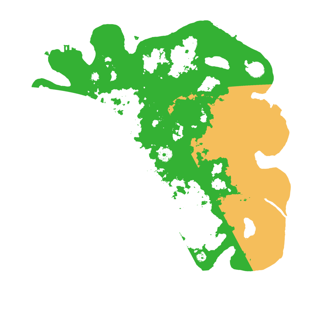 Biome Rust Map: Procedural Map, Size: 3500, Seed: 1886319606