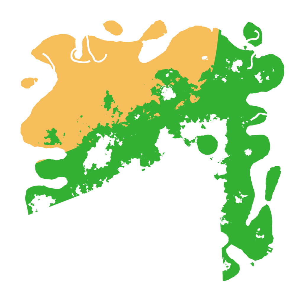 Biome Rust Map: Procedural Map, Size: 4000, Seed: 3486