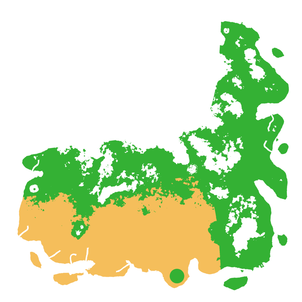 Biome Rust Map: Procedural Map, Size: 5500, Seed: 67956