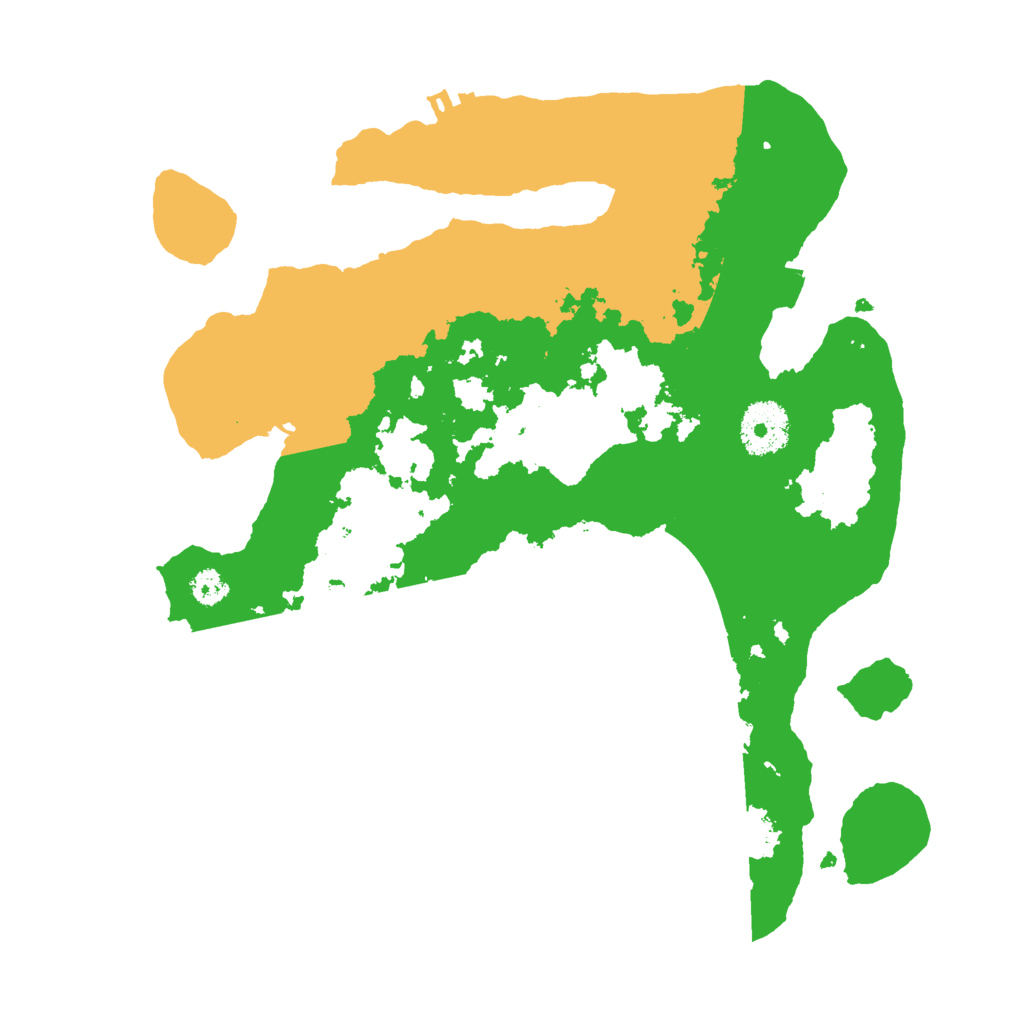 Biome Rust Map: Procedural Map, Size: 3000, Seed: 13067