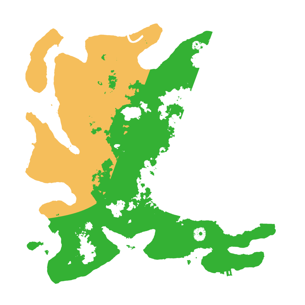 Biome Rust Map: Procedural Map, Size: 3500, Seed: 603912