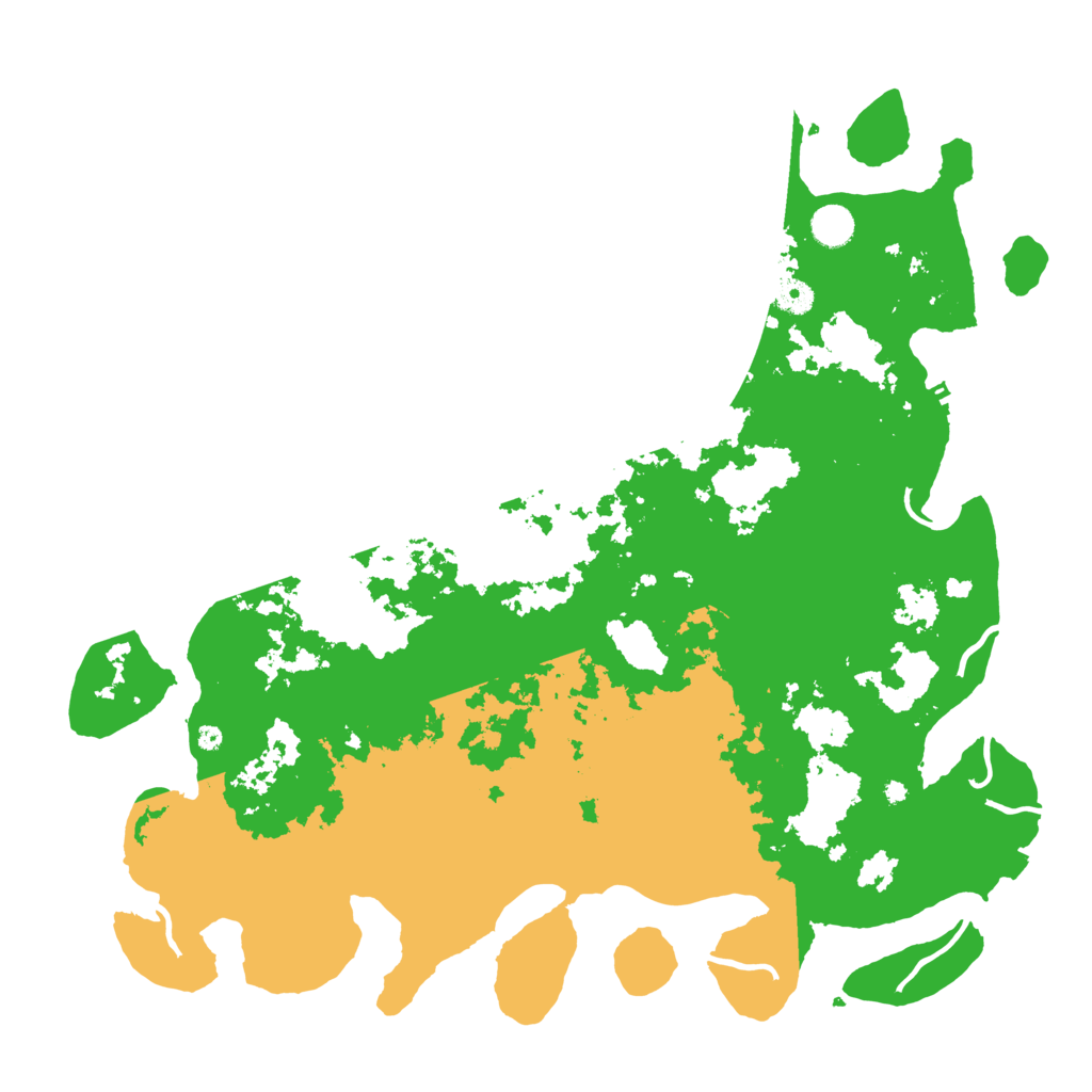 Biome Rust Map: Procedural Map, Size: 4500, Seed: 1757326156