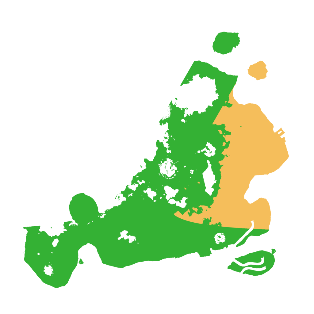 Biome Rust Map: Procedural Map, Size: 3000, Seed: 1334877717