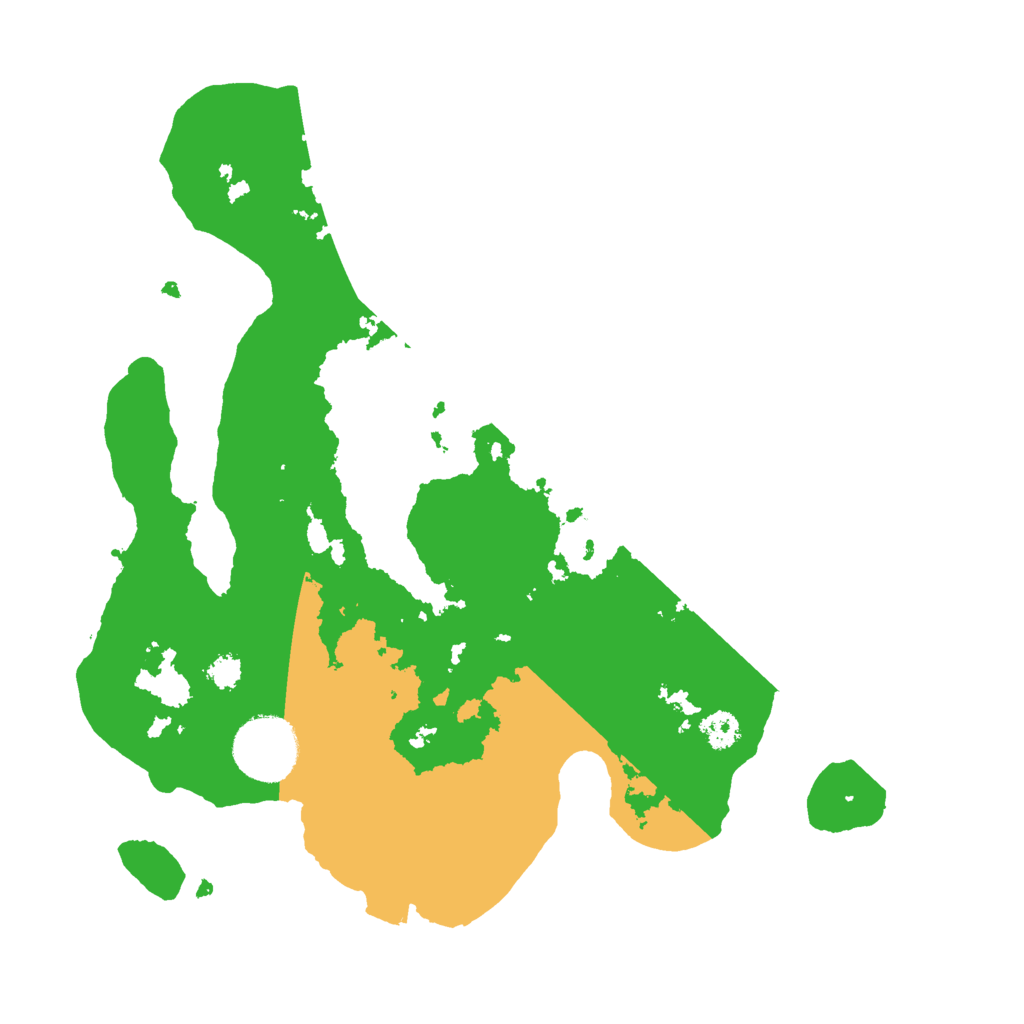 Biome Rust Map: Procedural Map, Size: 2800, Seed: 2019613238