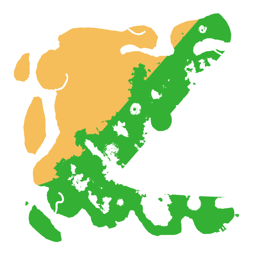 Biome Rust Map: Procedural Map, Size: 3500, Seed: 1336427029