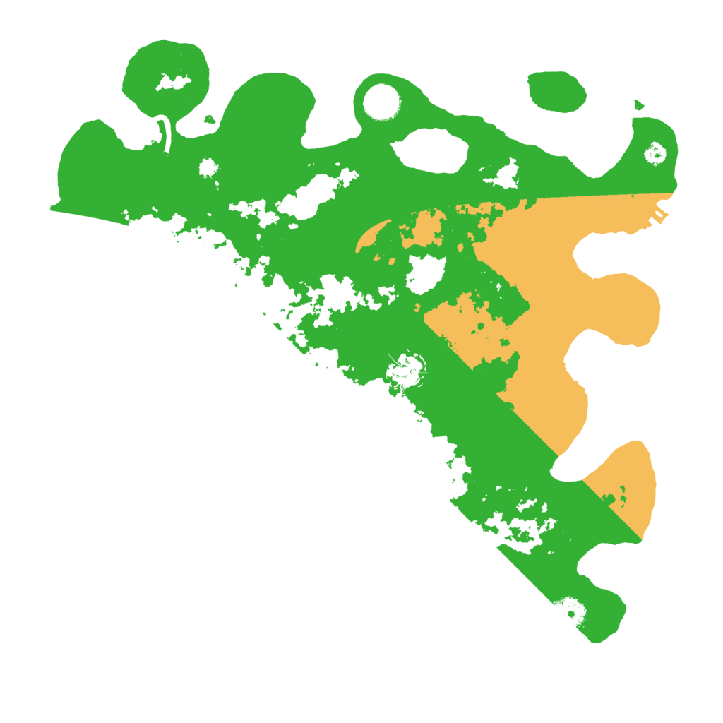 Biome Rust Map: Procedural Map, Size: 3500, Seed: 32482324