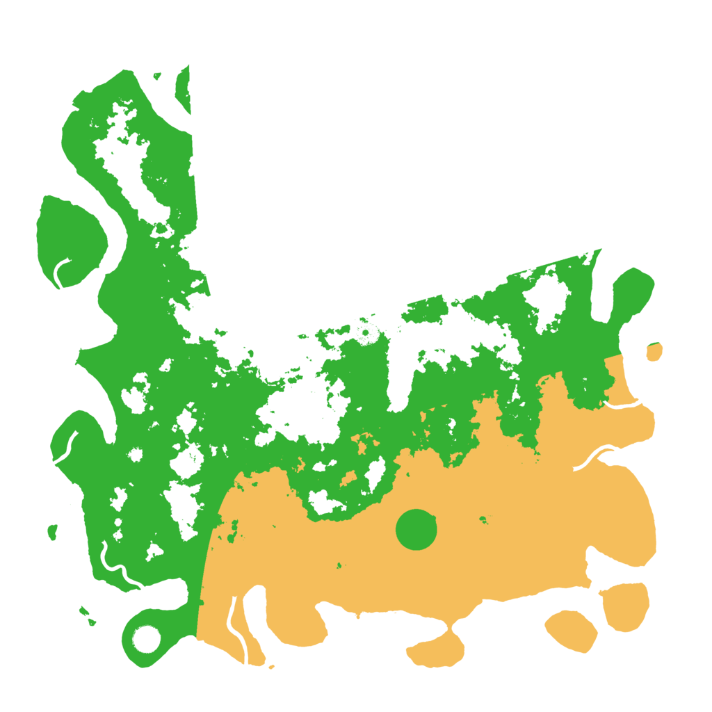 Biome Rust Map: Procedural Map, Size: 4550, Seed: 21588289