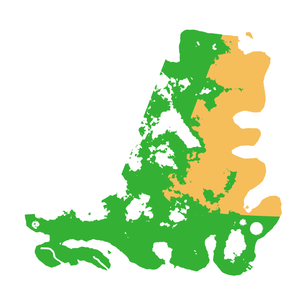 Biome Rust Map: Procedural Map, Size: 4096, Seed: 898518949