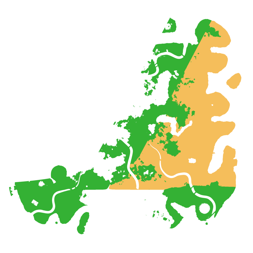 Biome Rust Map: Procedural Map, Size: 4250, Seed: 1783788828