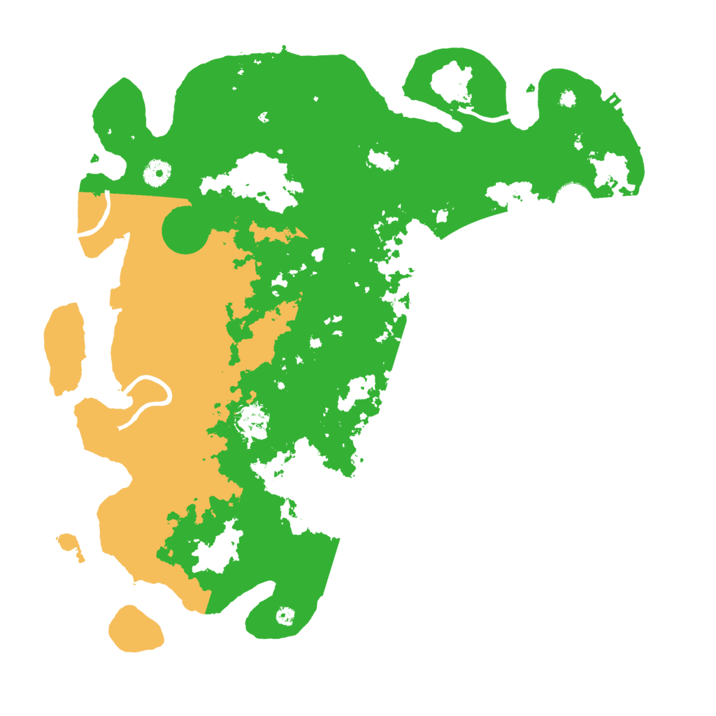 Biome Rust Map: Procedural Map, Size: 4000, Seed: 121424456