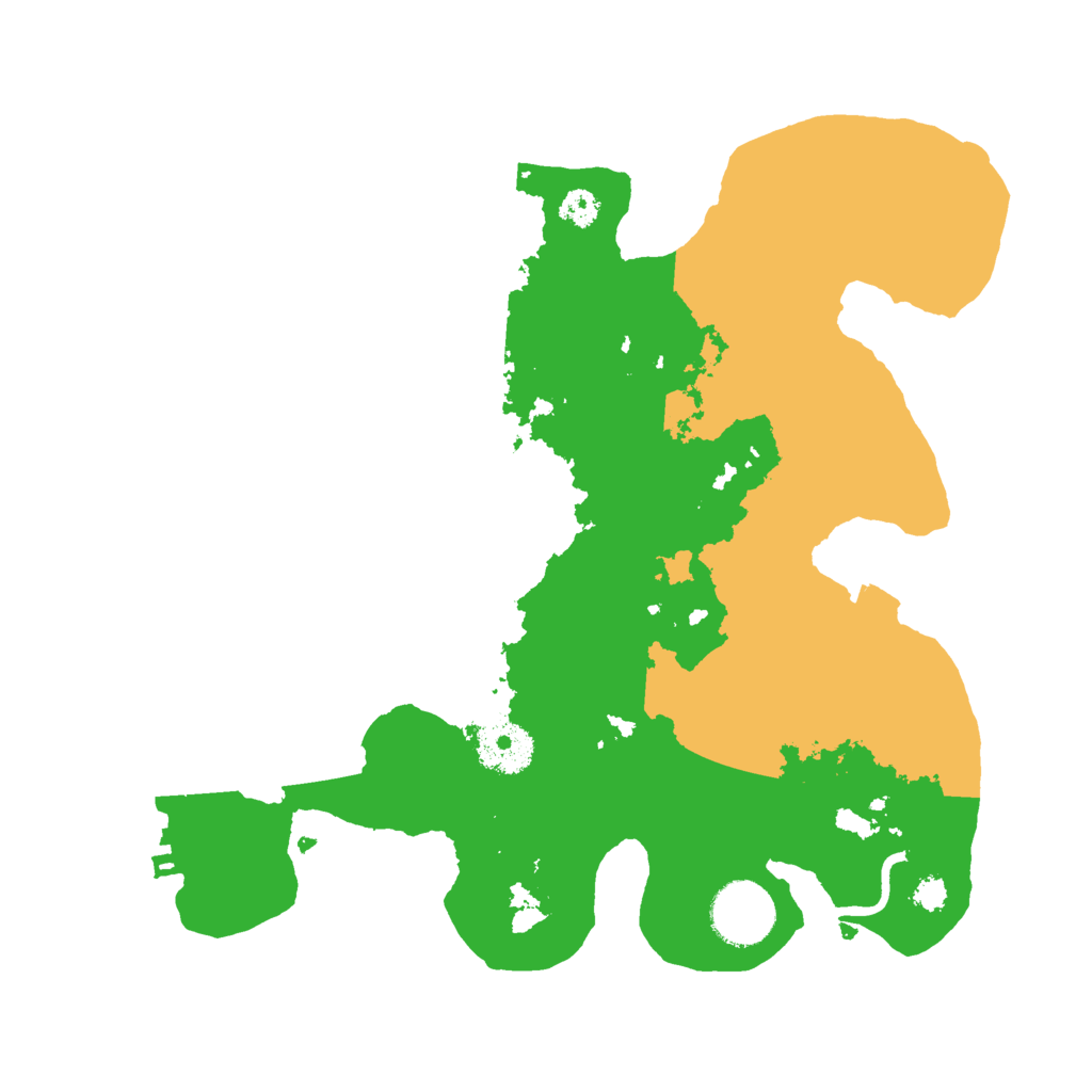 Biome Rust Map: Procedural Map, Size: 3000, Seed: 84933063