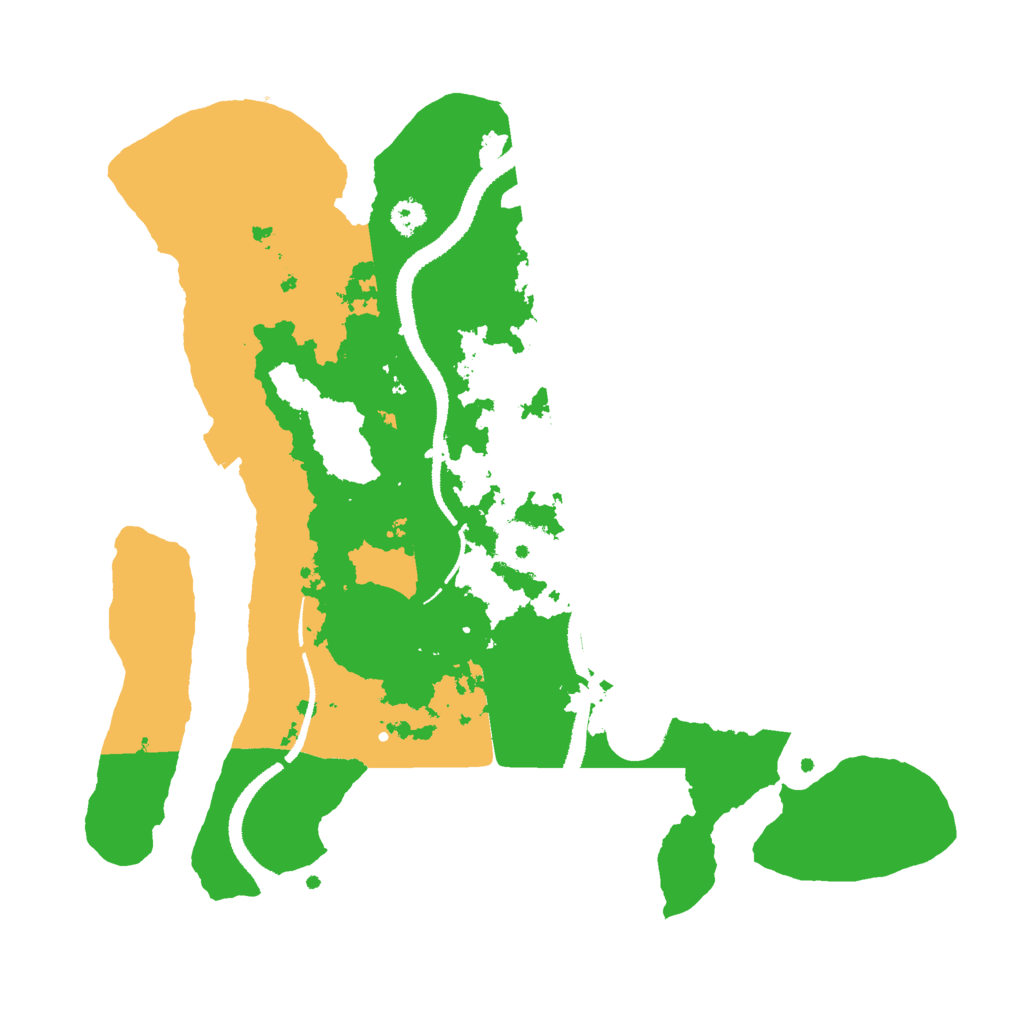 Biome Rust Map: Procedural Map, Size: 3000, Seed: 1697627407