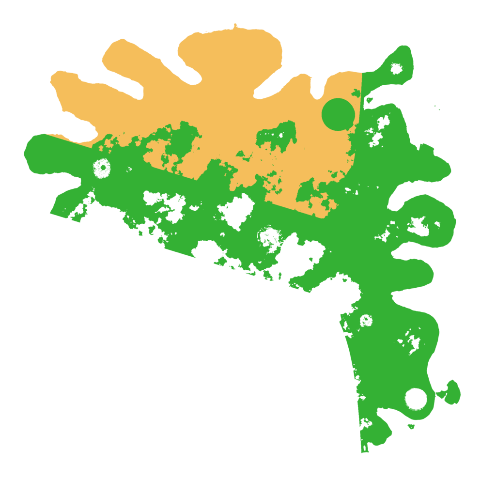 Biome Rust Map: Procedural Map, Size: 4000, Seed: 18518